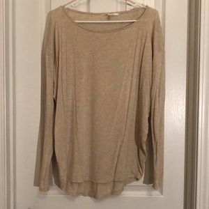 Tan long sleeve